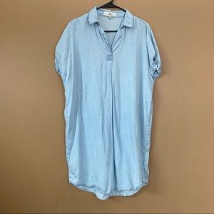 Thread + Supply tunic, with collar, size medium, good used condition